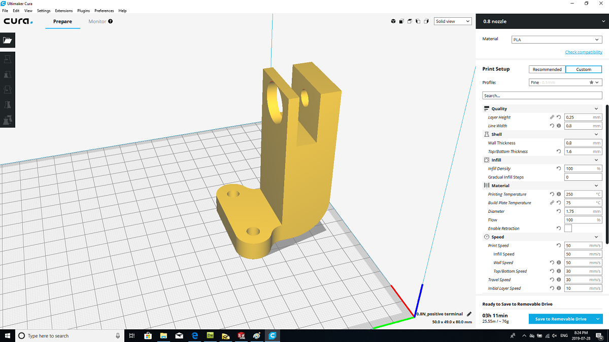 3D Printing Random Car Parts