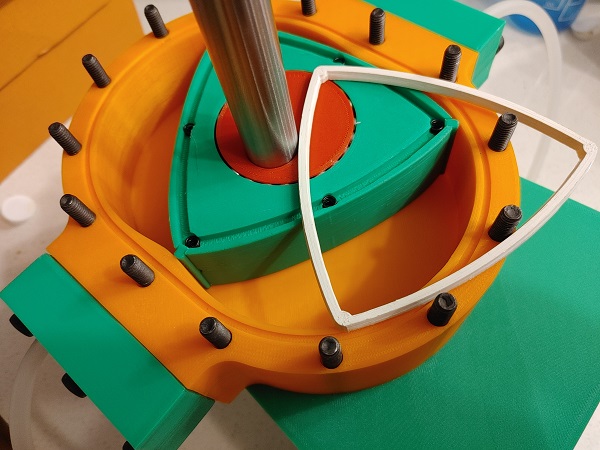 3D Printing a 4 Rotor Air Powered Wankel Rotary Engine