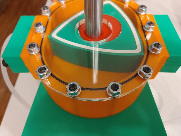 3D Printing a 4 Rotor Air Powered Wankel Rotary Engine