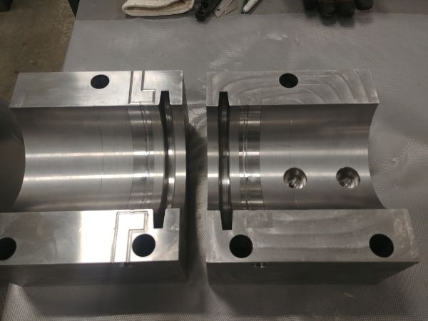 Machining Moulds / Molds on a CNC Lathe / Mill