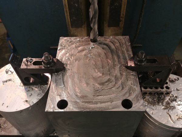 Machining Moulds / Molds on a CNC Lathe / Mill