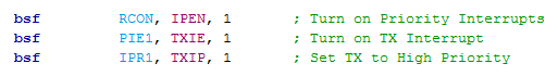 18 Series Microchip - Assembly Program Example