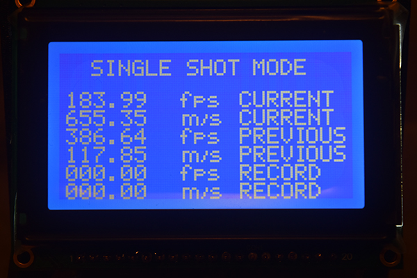 DIY 18 Series Microchip based Gun Chronograph