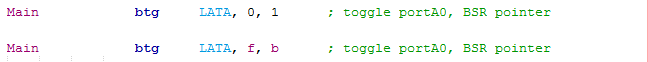 18 Series Microchip - Assembly Program Example