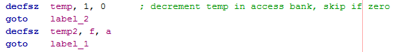 18 Series Microchip - Assembly Program Example