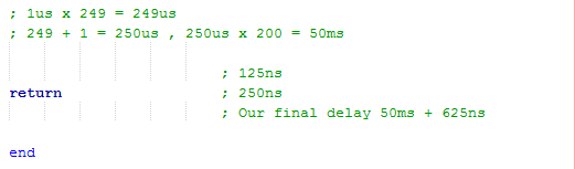 18 Series Microchip - Assembly Example Program