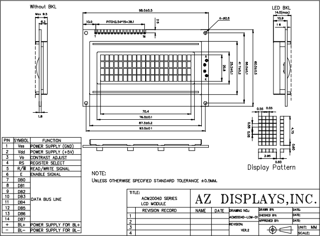 Character LCD