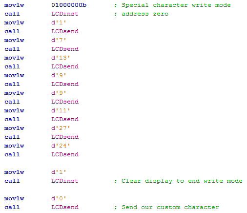 18 Series Microchip - Assembly Program Example