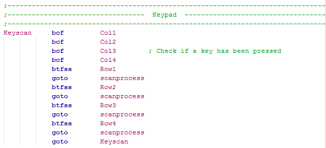 18 Series Microchip - Assembly Program Example