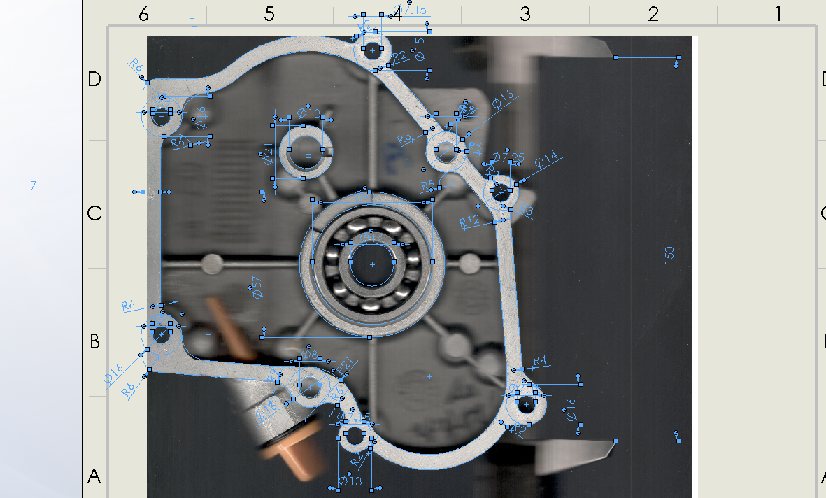 Generator Engine Dimensions and CAD