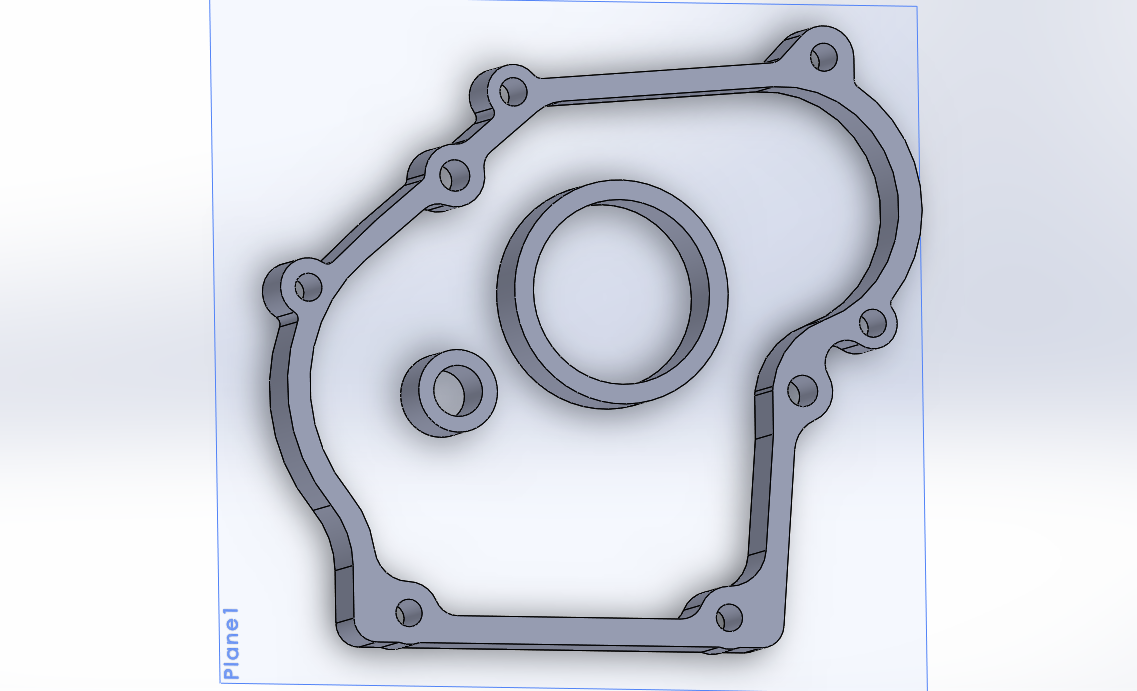 Generator Engine Dimensions and CAD