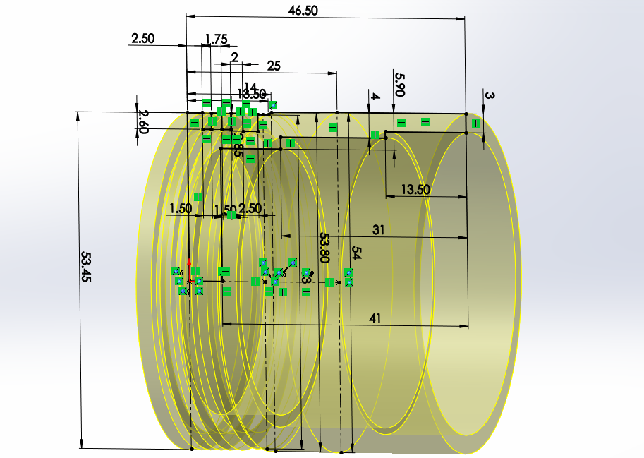 Generator Engine Dimensions and CAD