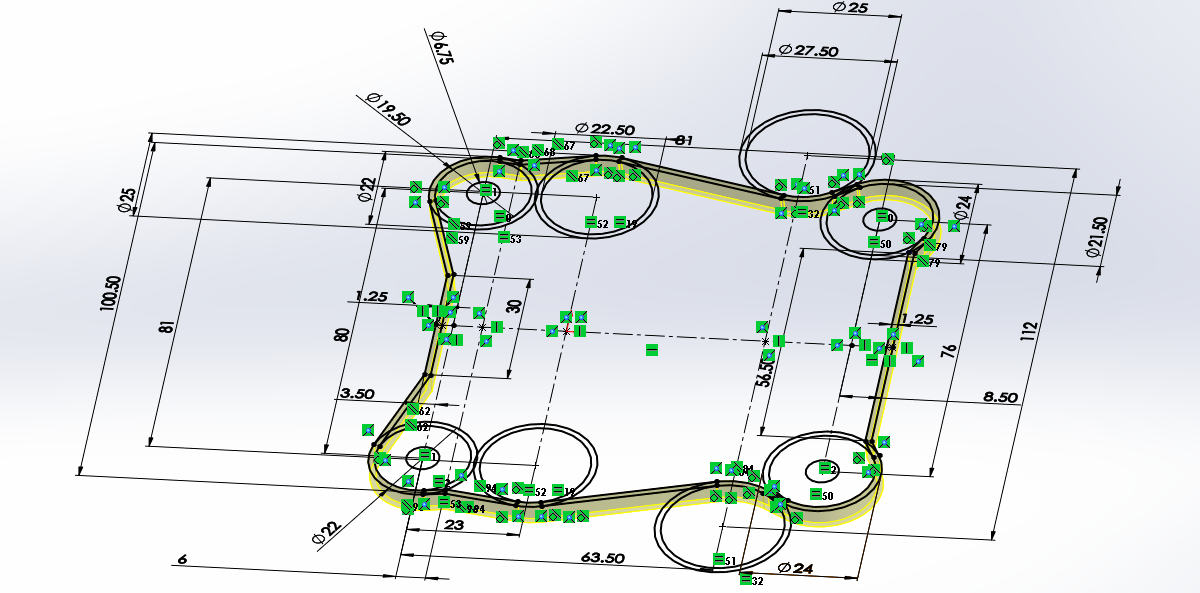 Generator Engine Dimensions and CAD