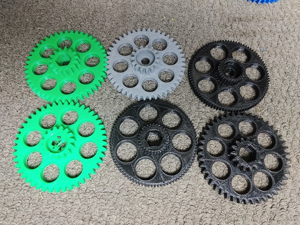 3D printed gears tested to destruction