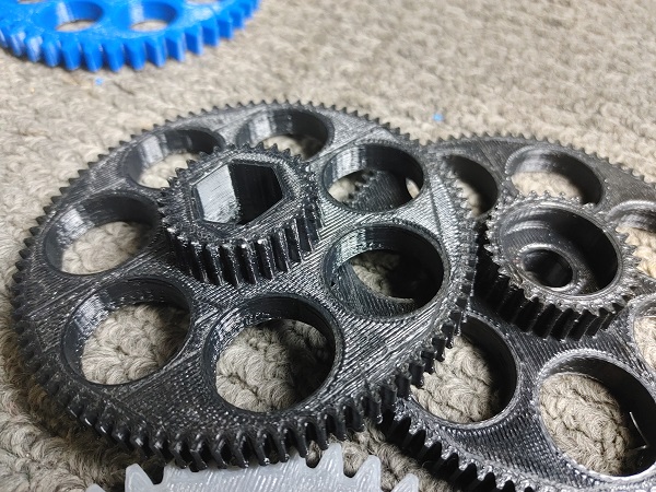 3D printed gears tested to destruction