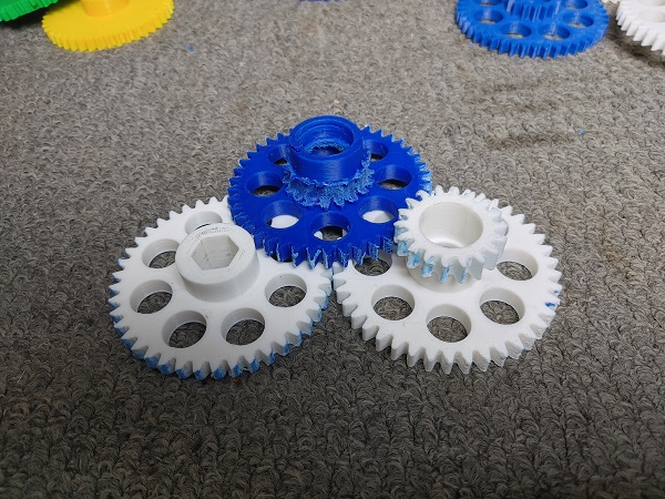 3D printed gears tested to destruction