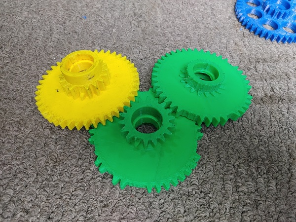 3D printed gears tested to destruction