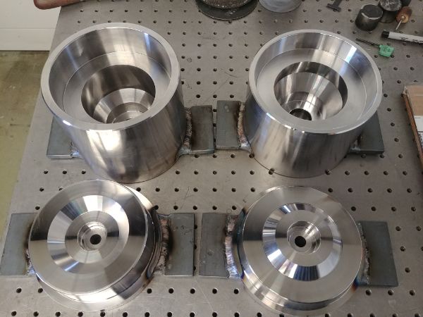 Machining Moulds / Molds on a CNC Lathe / Mill