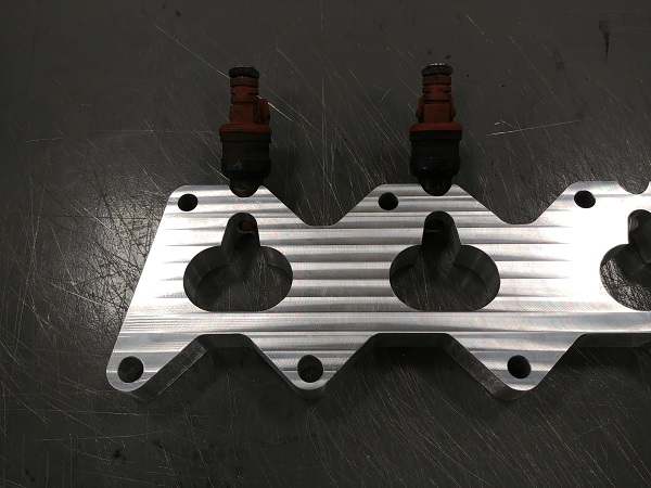 Dual Fuel Rail Injector Spacer Version 2