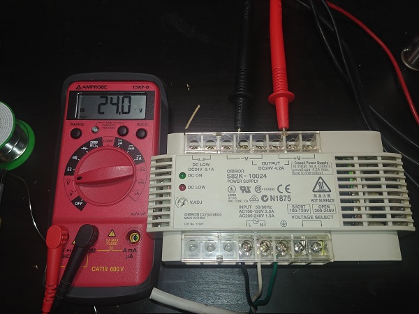 Omron S82K - 10024 Switching Power Supply Check and Repair