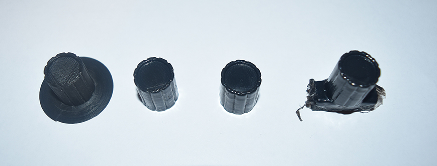 ABS Voltage Control Knobs - After Acetone Vapour Smoothing