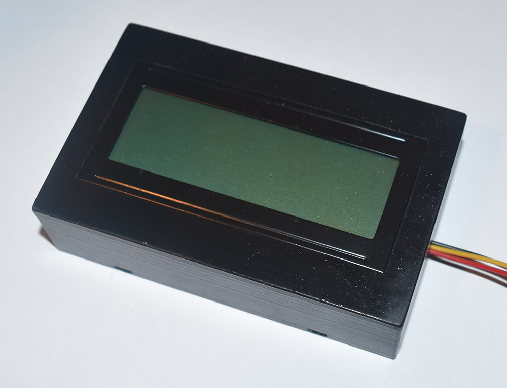 3D Printed Serial LCD Enclosure