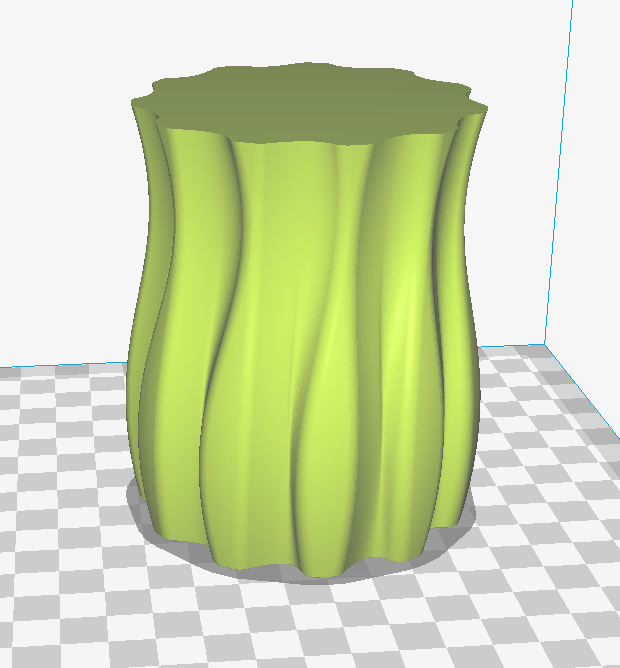 3D Printed Vase in ABS