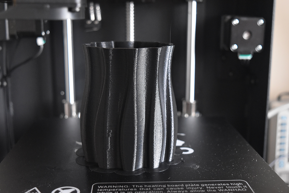 3D Printed Vase in ABS