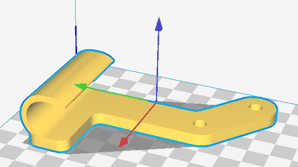 3D Printed Cable Mount for Wiring Loom