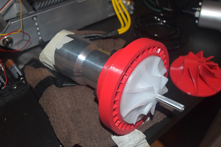 Ed's Projects - Electric Supercharger Version 3