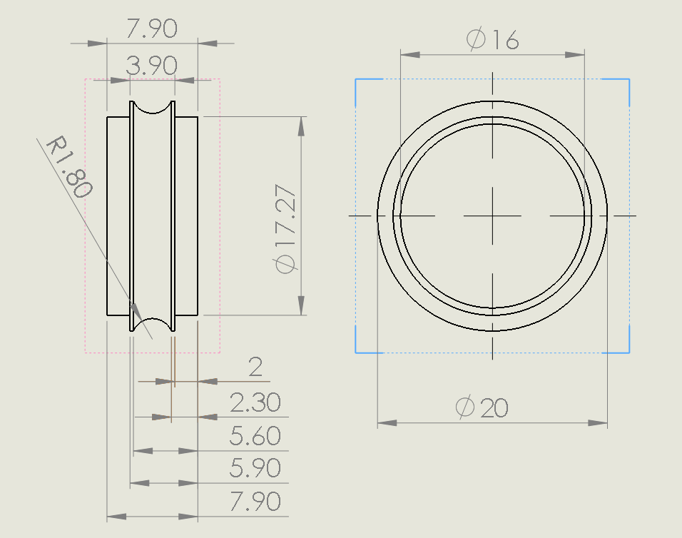 KF25 & KF16 Centering / Sealing Rings