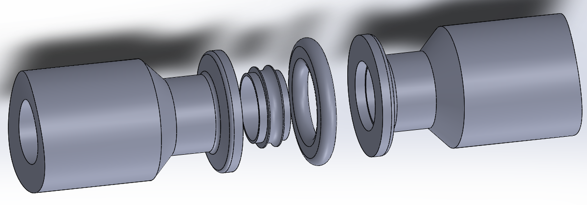 KF25 & KF16 Centering / Sealing Rings