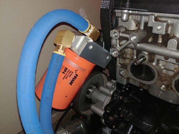 Billet Oil Filter Relocation