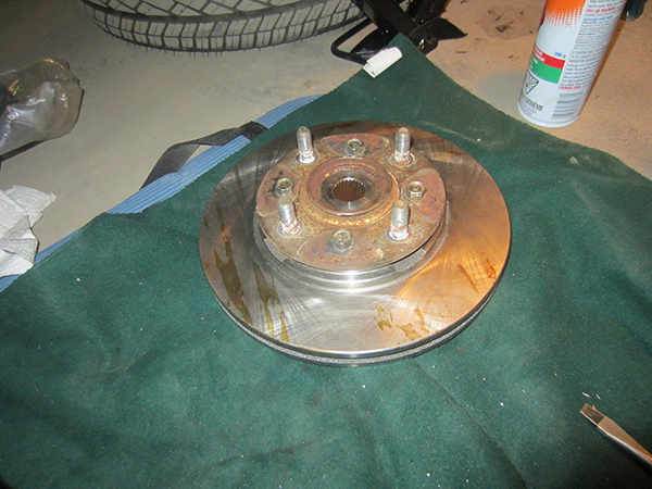Captive Brake Rotors / Discs - Bolted Rotor to Hub