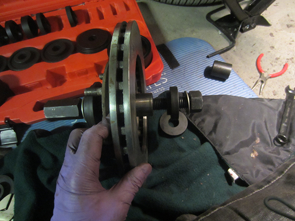 Captive Brake Rotors / Discs - Press Hub to Bearing