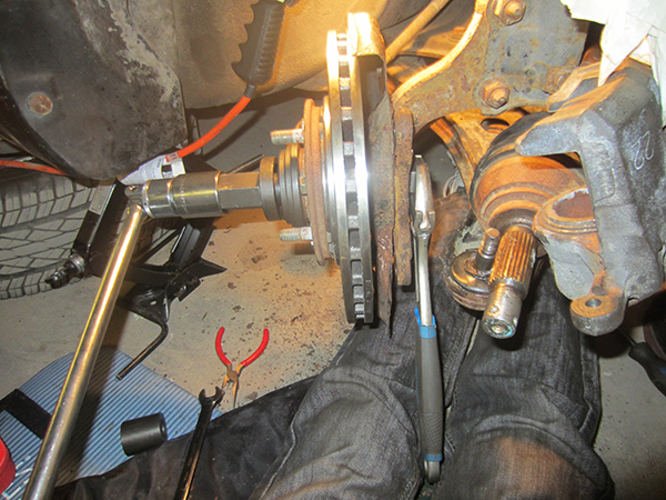 Captive Brake Rotors / Discs - Press Bearing