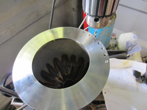 Nuclear Fusor - Vessel Flange Drilling on PCD