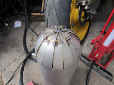 Nuclear Fusor - TIG Weling Vessel Dome