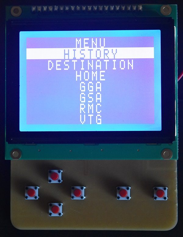 GPS Navigator based on 16F887 