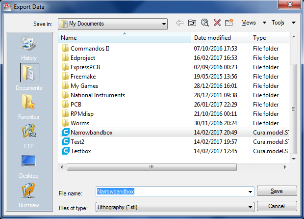 AutoCAD Export STL File