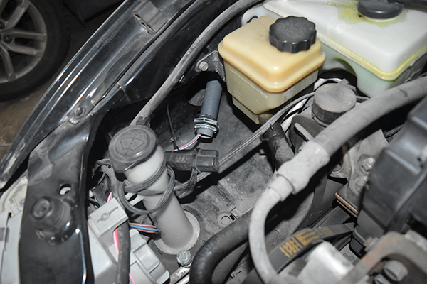 Engine Bay Wire through wing