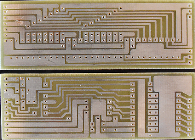 PCB drilling example