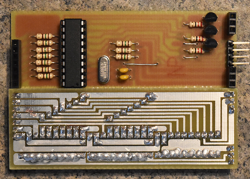 Example of two complete PCB's
