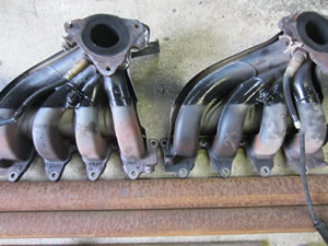 Bodging an exhaust manifold