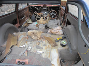 Reliant Scimitar - Interior Strip