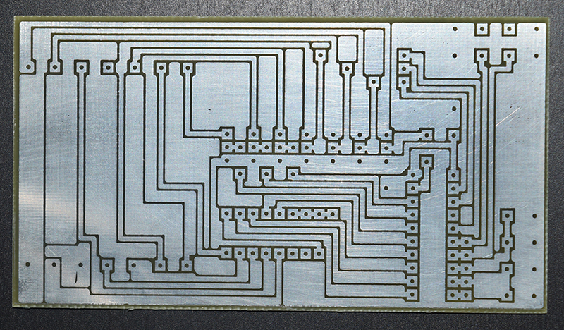 LED Dot Matrix Snake Game - PCB