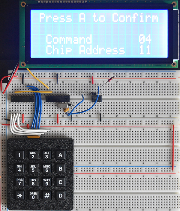 AT88SC EEPROM - manual comand submission