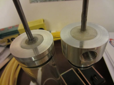 z-pinch plasma tube end caps sealed epoxy