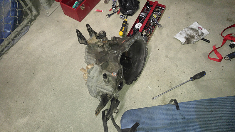 Hyundai Tiburon Transmission Conversion