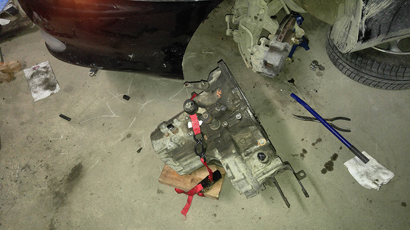 Hyundai Tiburon Transmission Conversion